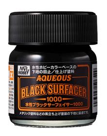 AQUEOUS BLACK SURFACER 1000 40 ML JAR HSF-03