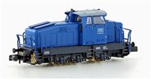 RANGIERDIESELLOK DHG 500 C RAG BLAU V330 III DCC (9/24) *