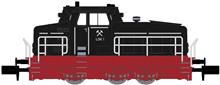 RANGIERDIESELLOK DHG 700 C ZECHEN SCHWARZ DCC