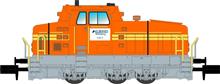 RANGIERDIESELLOK DHG 700 C ELBEKIES ORANGE DCC