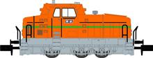 RANGIERDIESELLOK DHG 500 C KALI+SALZ ORANGE DCC (9/24) *