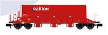 KIES/SCHOTTERWAGEN FACNS 133 ROT DB RAILION