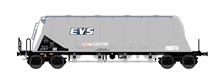 ZEMENTSILOWAGEN UACNS EVS ALTES LOGO SILBER