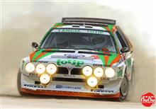 1/24 LANCIA DELTA S4 TOTIP RALLY SANREMO 1986 #8