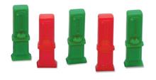 1/76 CHOCOLATE MACHINES RED & GREEN 6 PCS.