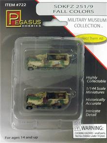 1/144 SDKFZ 251/9 FALL COLORS 2 PCS.