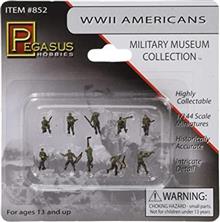 1/144 WW II: AMERICAN SOLDIERS