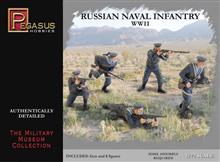 1/72 RUSSIAN NAVAL INFANTRY WW II 8 FIGURES