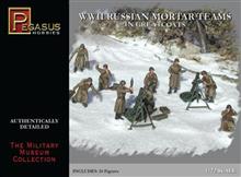 1/72 RUSSIAN MORTAR TEAMS WW II 24 FIGUREN