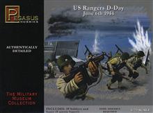 1/72 US RANGER D-DAY JUNE 6TH 1944 WW II 39 FIGURES