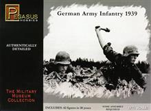 1/76 GERMAN INFANTERY 1939 WW II 42 FIGURES