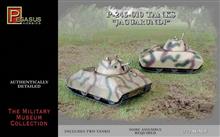 1/72 GERMAN P-245-010 TANKS JAGUARUNDI 2 PCS.