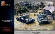 1/72 KV-1 SOVIET HEAVY TANK (M1942) 2 PCS.