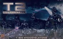 1/32 T2 JUDGMENT DAY T-800 ENDOSKELETONS