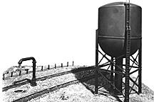 1/100 HEMISPH. BOTTOM WATER TANK KIT-1009 100x100x175MM