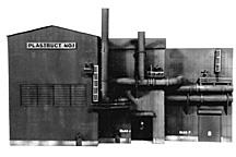 1/100 STEEL MILL FAKE FRONT KIT-1030 90x560x340MM