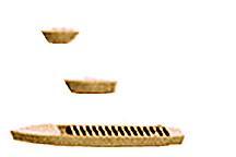 1/1200 SAIL BOAT M STY. WH. 2.0x3.2x7.9MM 5X BT-1200A