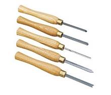 HOUTDRAAIBEITELSET HSS, 5-DLG.