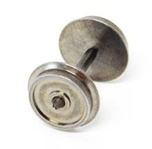 2-AXLE FLAT WAGON AC WHEELS (2 SET PER PACK)