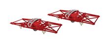 1/87 FS SET OF 2 PANTOS 42U CURVED SKID