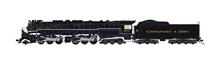 1/87 C&O.A. STEAM LOC 2-6-6-6 ALLEGHENY #1601