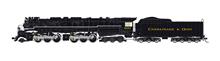 1/87 C&O.A. STEAM LOC 2-6-6-6 ALLEG. #1653 DCC S