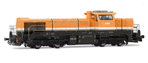 1/87 BASF, VOSSLOH DE 18, ORANGE/GREY, DCC SOUND