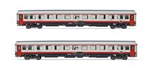 1/87 FS 2-P UIC-Z1 REBUILT 2ND CL FRECCIABIANCA RED VI