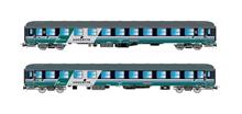 1/87 FS 2-P UIC-X COUCHETTE COACHES 1968 XMPR V (1/25) *