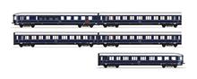 1/87 DB 5-P PASSANGER TRAIN BLAUER ENZIAN BLUE III (12/24) *