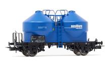 1/87 FS 2-AXLE SILO WAGON 2 DOMES AUSILIARE BLUE IV