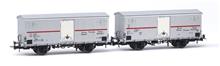 1/87 FS 2-P REF. WAGONS IFMS 2-AXLES OUT BRAKEMAN'S IV