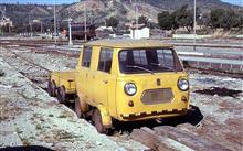 1/87 FS DRAISINA FIAT 500, ROOSTER HEX, MET AANHANGER