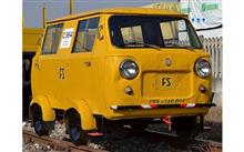 1/87 FS DRAISINA FIAT 500 ZONDER ROOSTER, GEEL, HISTORISCH