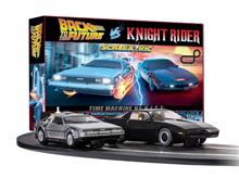 1/32 SCALEXTRIC BACK TO THE FUTURE VS KNIGHT RIDER