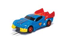 1/64 MICRO SCALEXTRIC JUSTICE LEAGUE SUPERMAN CAR