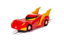 1/64 MICRO SCALEXTRIC JUSTICE LEAGUE THE FLASH CAR