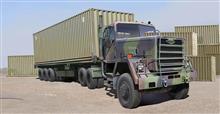 1/35 M915 TRUCK WITH FLATBEDTRAILER & 40FT CONTAINER