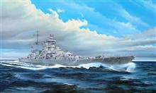 1/350 GERMAN HEAVY CRUISER PRINZ EUGEN 1945
