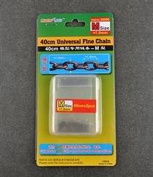 40CM UNIVERSAL FINE CHAIN M SIZE 1.0MMX1.8MM