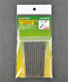 DISPOSABLE MINI DIAGONAL BRUSH 10 PCS