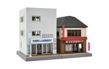 1/150 BUILDING SET B3 LAUNDROMAT & DELICATESSEN (8/24) *