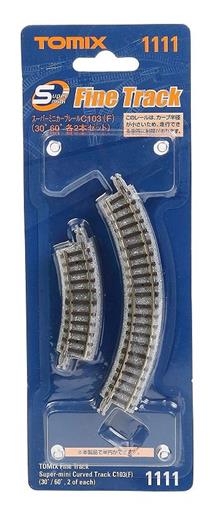 1/160 4 CURVED TRACKS SUPER MINI C103 1111