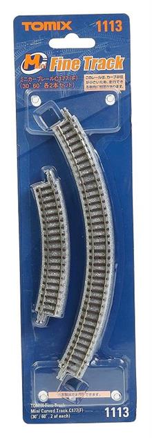 1/160 4 CURVED TRACK 7 RADIUS 30 & 60° SECTIONS 1113