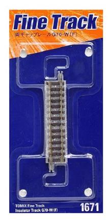 1/160 INSULATOR TRACK G70-W (F) 2-3/4 1671