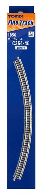 1/160 4 CURVED TRACKS C354-45(F) 1856