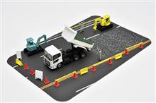 1/150 TRUCK COLLECTION ROAD CONSTR. SITE DUMP TRUCK SET A