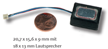 IS 6 KOMPAKT-SOUNDMODUL 20,7X15,6X9MM