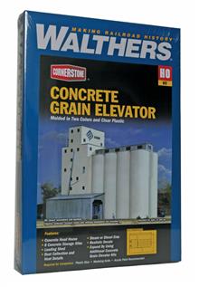 1/87 CONCRETE GRAIN ELEVATOR 933-3022