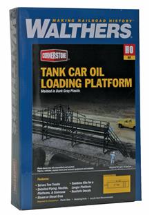 1/87 TANK CAR OIL LOADING PLATFORM 933-3104